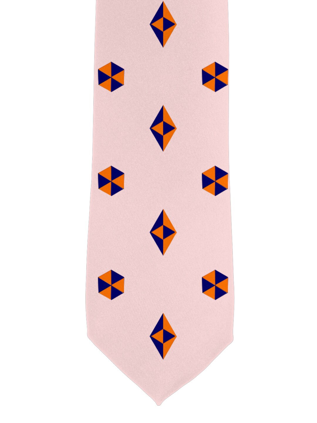 

Blacksmith Men Pink Printed Broad Tie