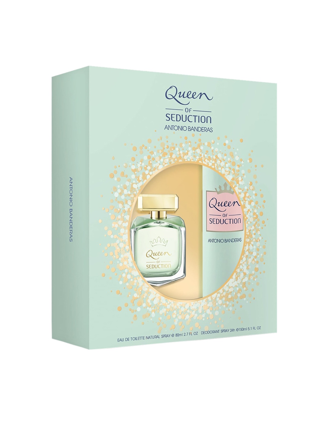 

Antonio Banderas Transparent Queen of Seduction Eau de Toilette with Deodorant