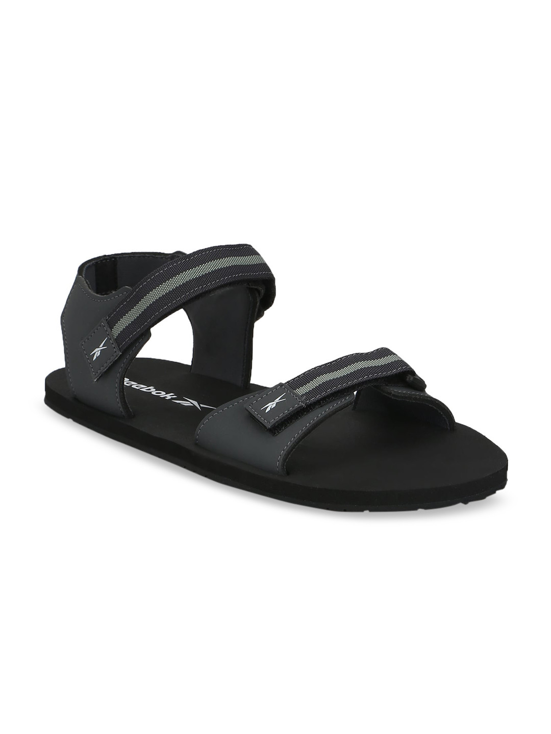 

Reebok Men Charcoal Grey Sports Sandals