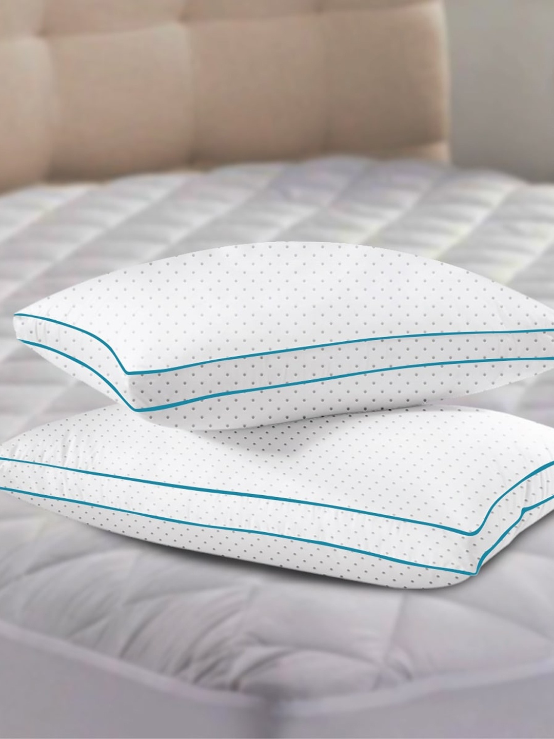 

HomeTown White Printed Serenity Tranquil Pillow