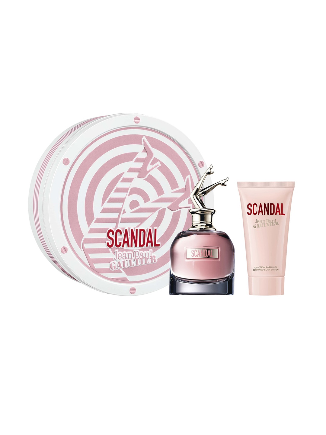 

Jean Paul Gaultier Scandal Eau de Parfum & Body Lotion Combo 155 ml, Transparent