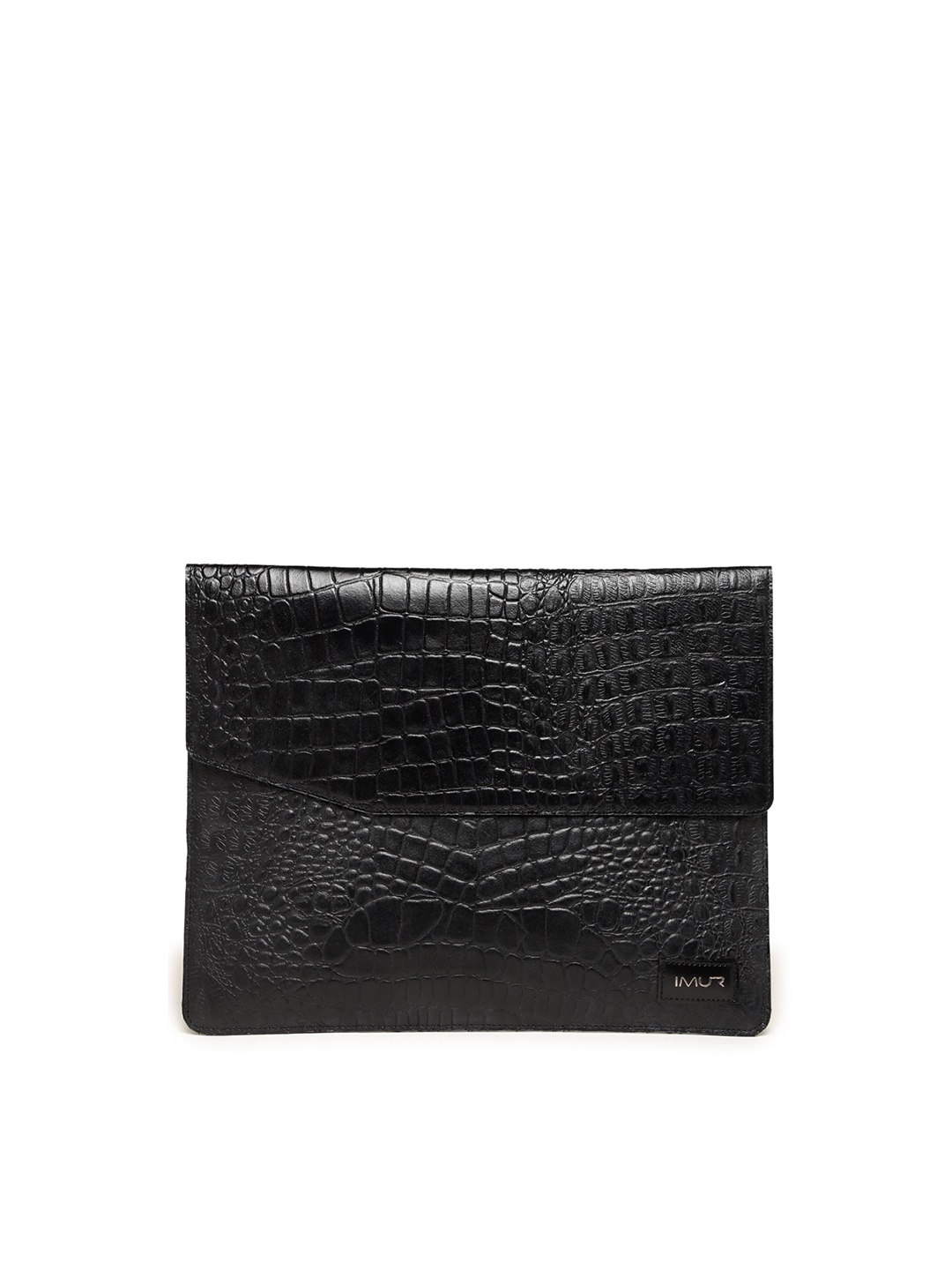 

IMUR Black Textured Leather 14 Inch Laptop Sleeve