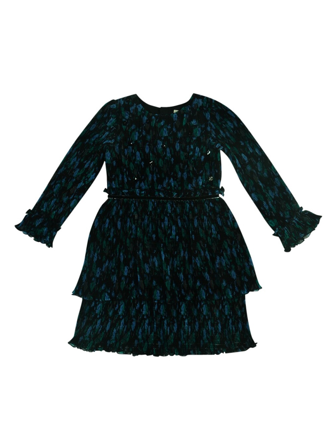 

Gini and Jony Black Layered Fit & Flare Dress