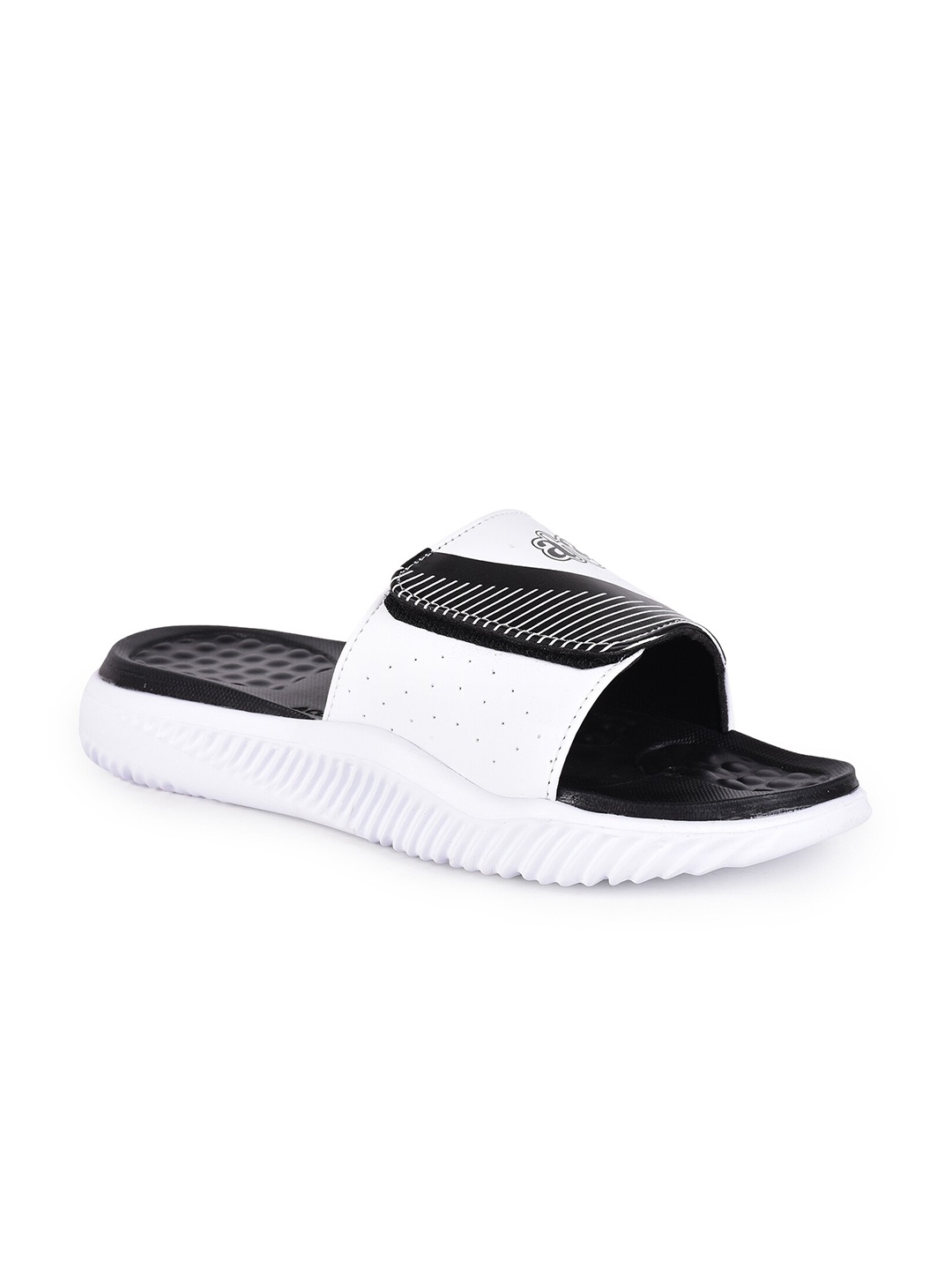 

Liberty Men White & Black Printed Sliders