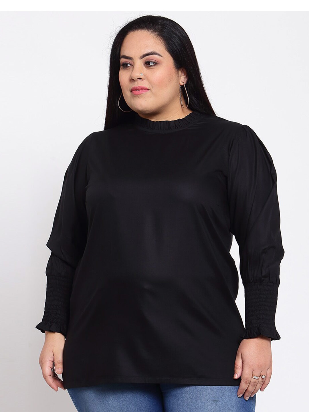 

plusS Black Regular Top
