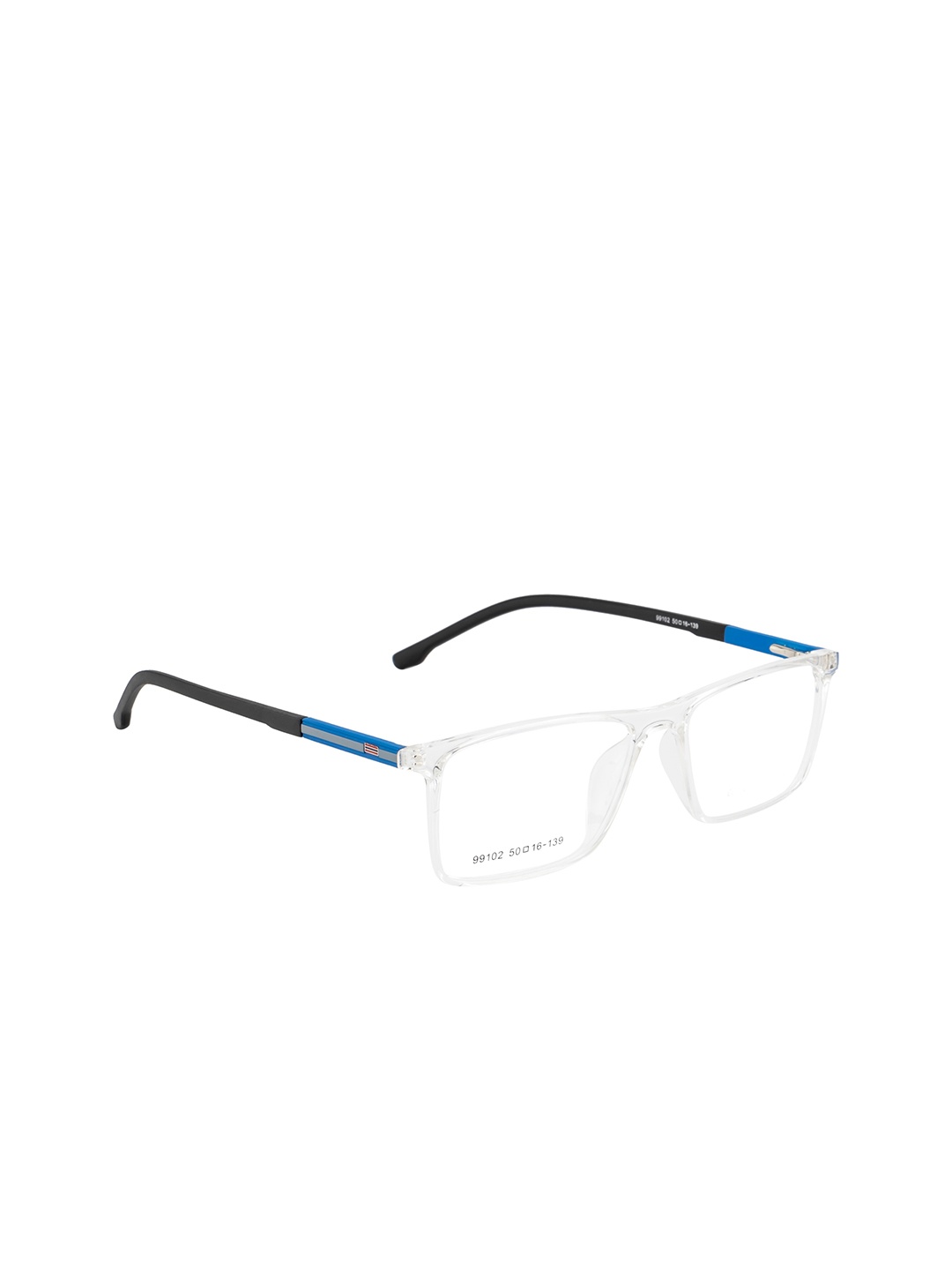

Gold Berg Unisex Transparent Full Rim Wayfarer Frames - GBO-99102_CRY