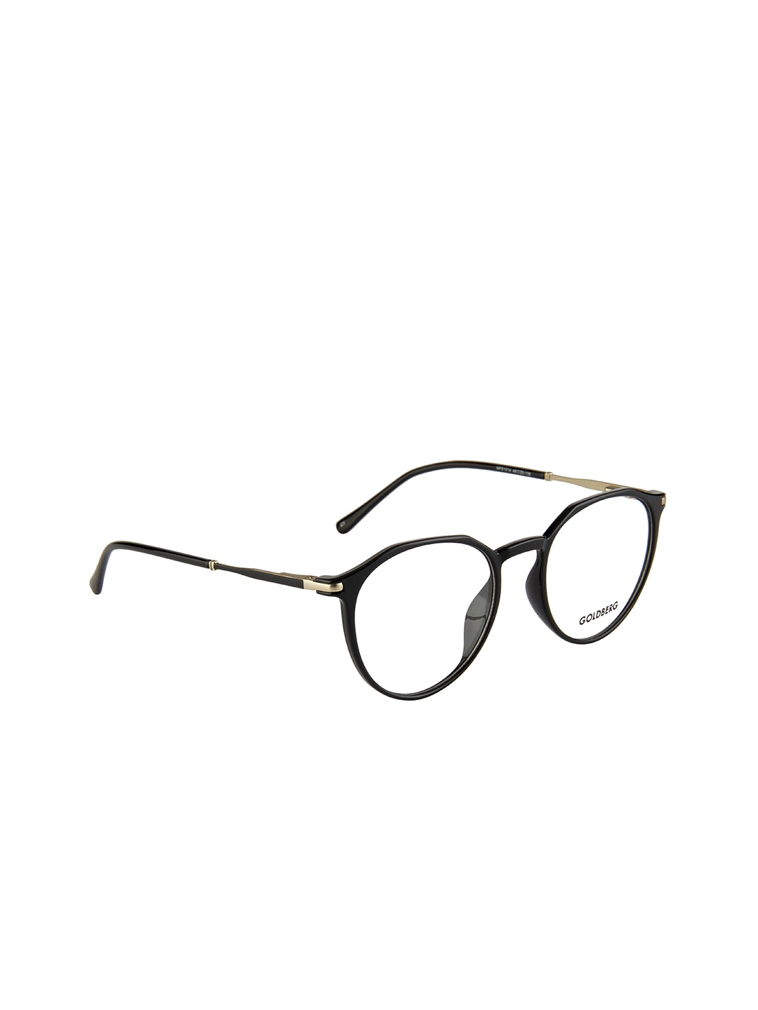 

Gold Berg Unisex Black Full Rim Round Frames