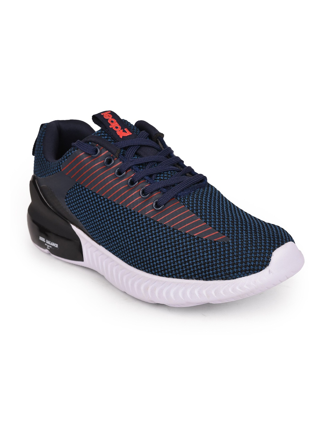 

Liberty Men Navy Blue Mesh Running Non-Marking Shoes