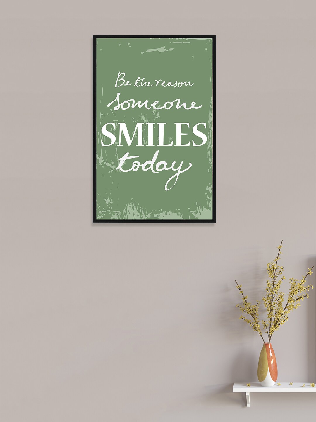 

nest ART Green & White Paper Plane Print Quotes Framed Poster Wall Art