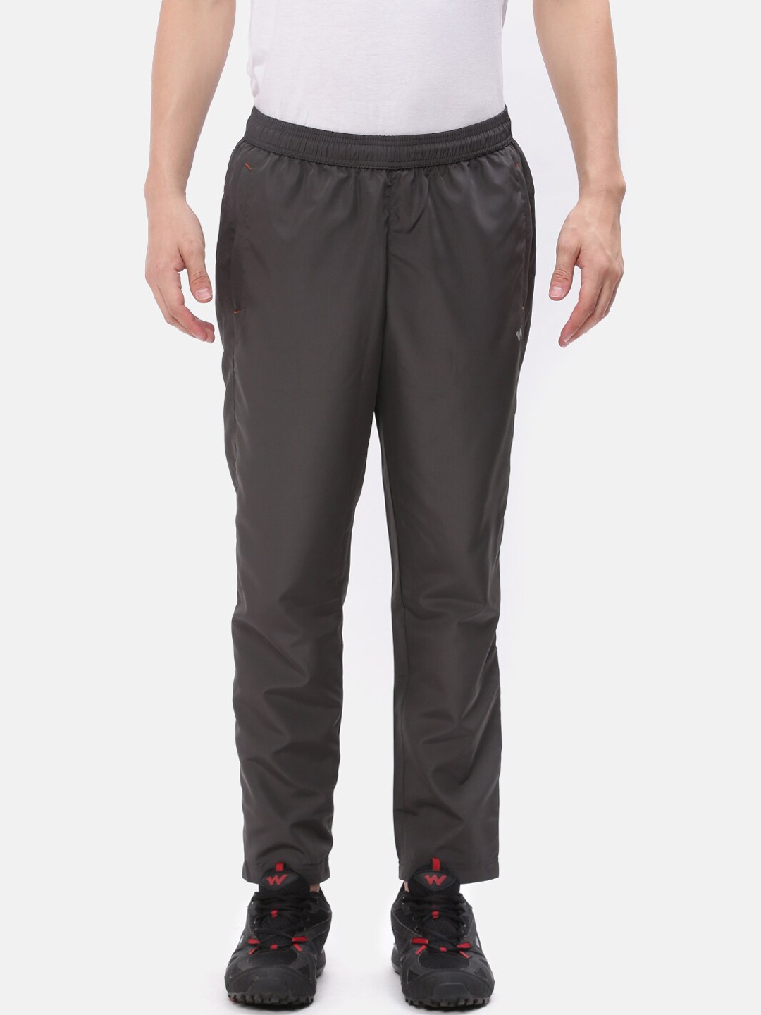 

Wildcraft Men Grey Solid Active Track Pants