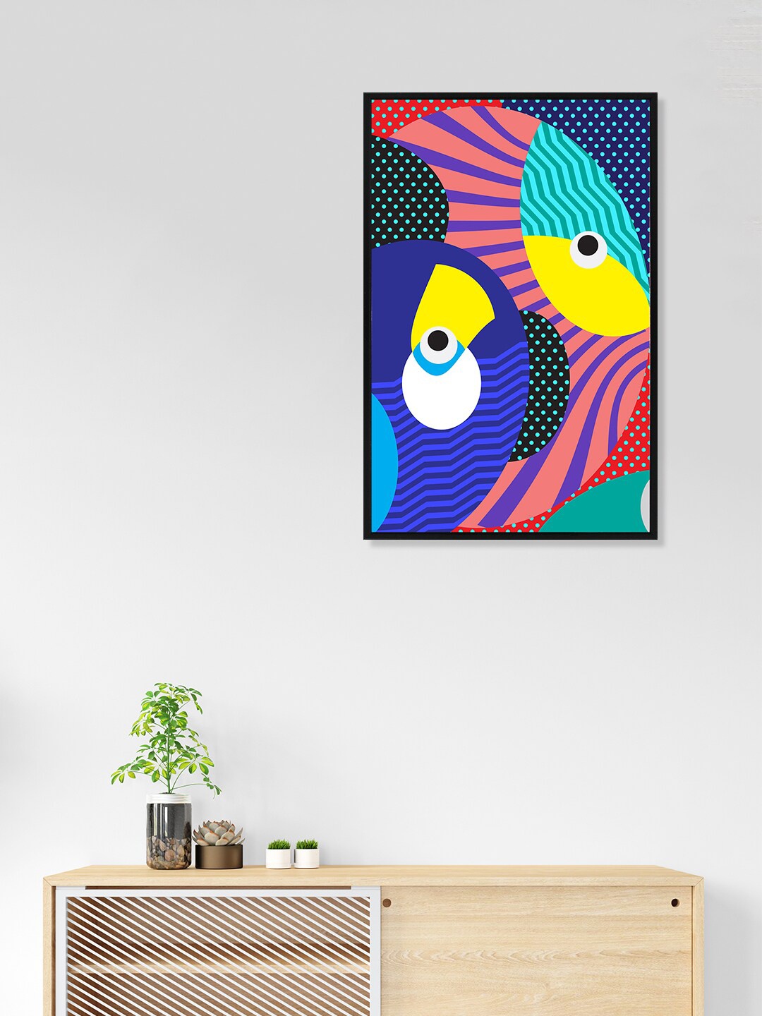 

nest ART Blue & Pink Paper Plane Print Quotes Framed Poster Wall Art