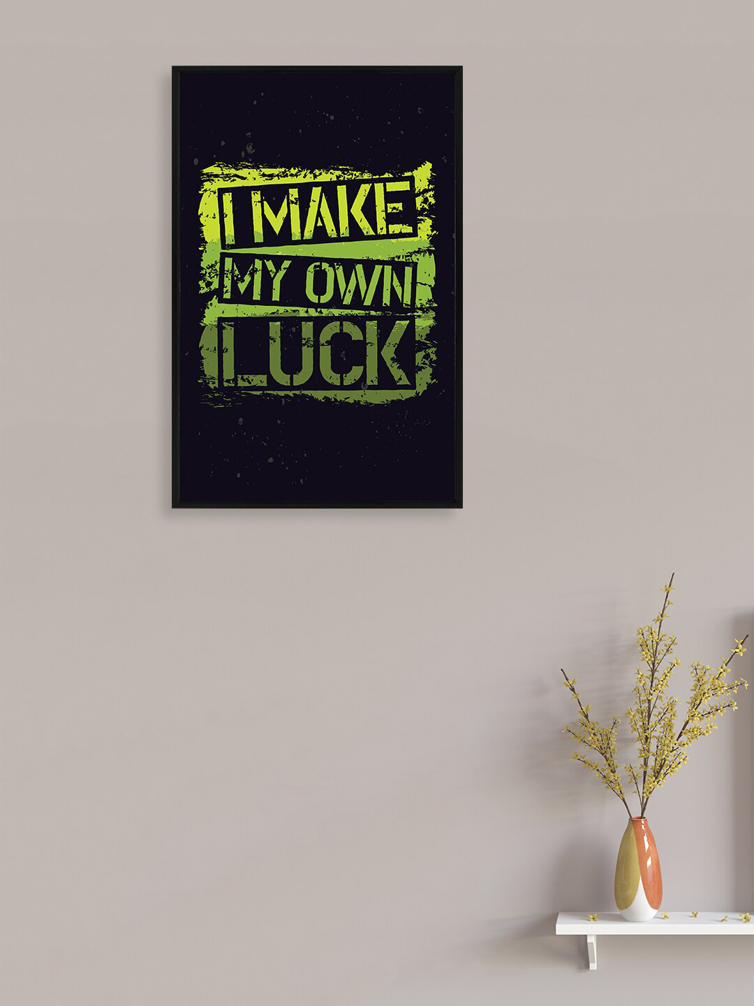 

nest ART Black & Green Paper Plane Print Quotes Framed Wall Art