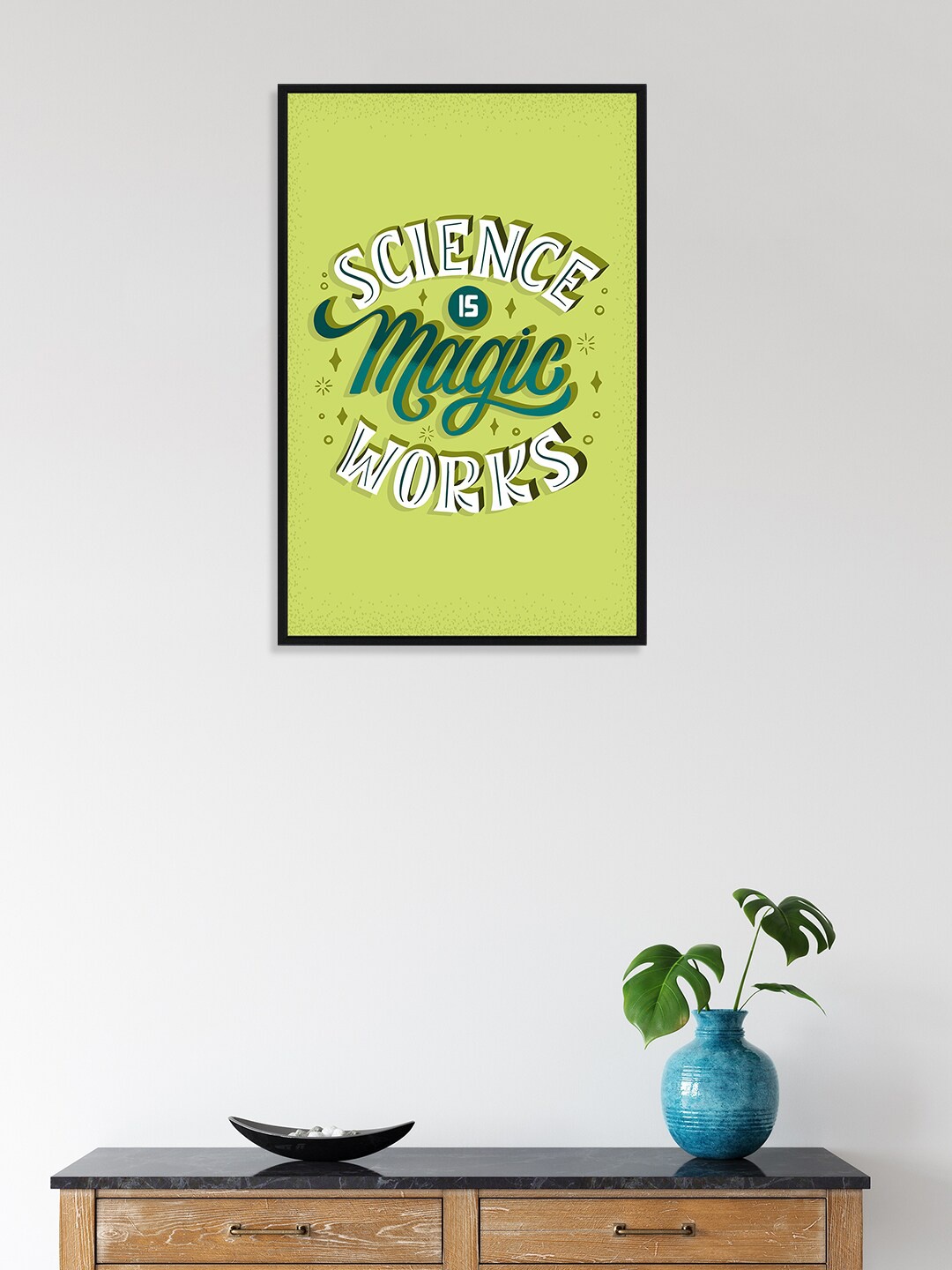 

nest ART Yellow & White Typography Inspirational Quotations Framed Wall Art