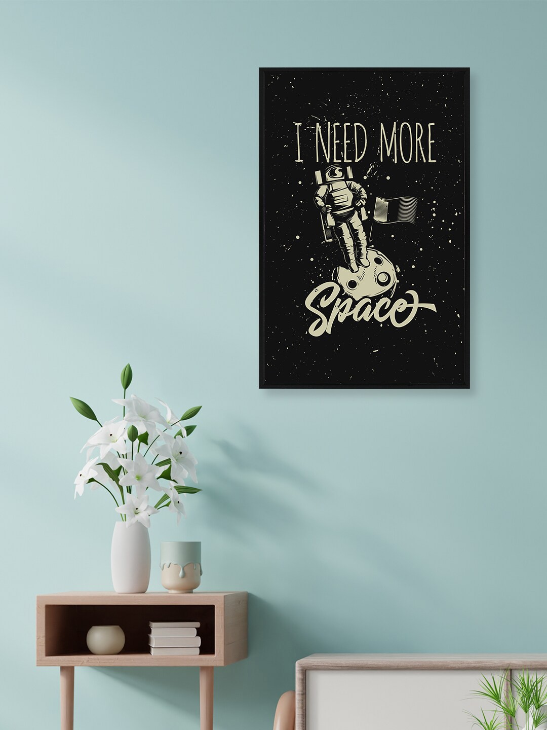 

nest ART Black & Grey Paper Plane Print Quotes Synthetic Framed Wall Art