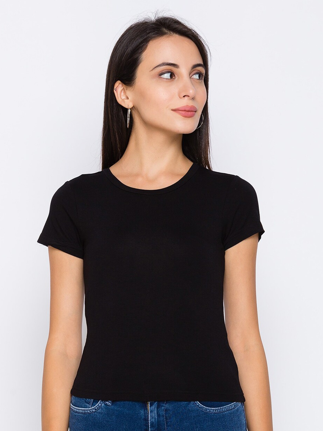 

Globus Women Black T-shirt