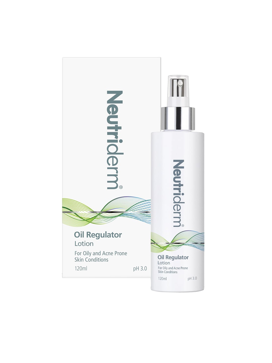 

Neutriderm Oil Regulator Lotion 120ml, Transparent