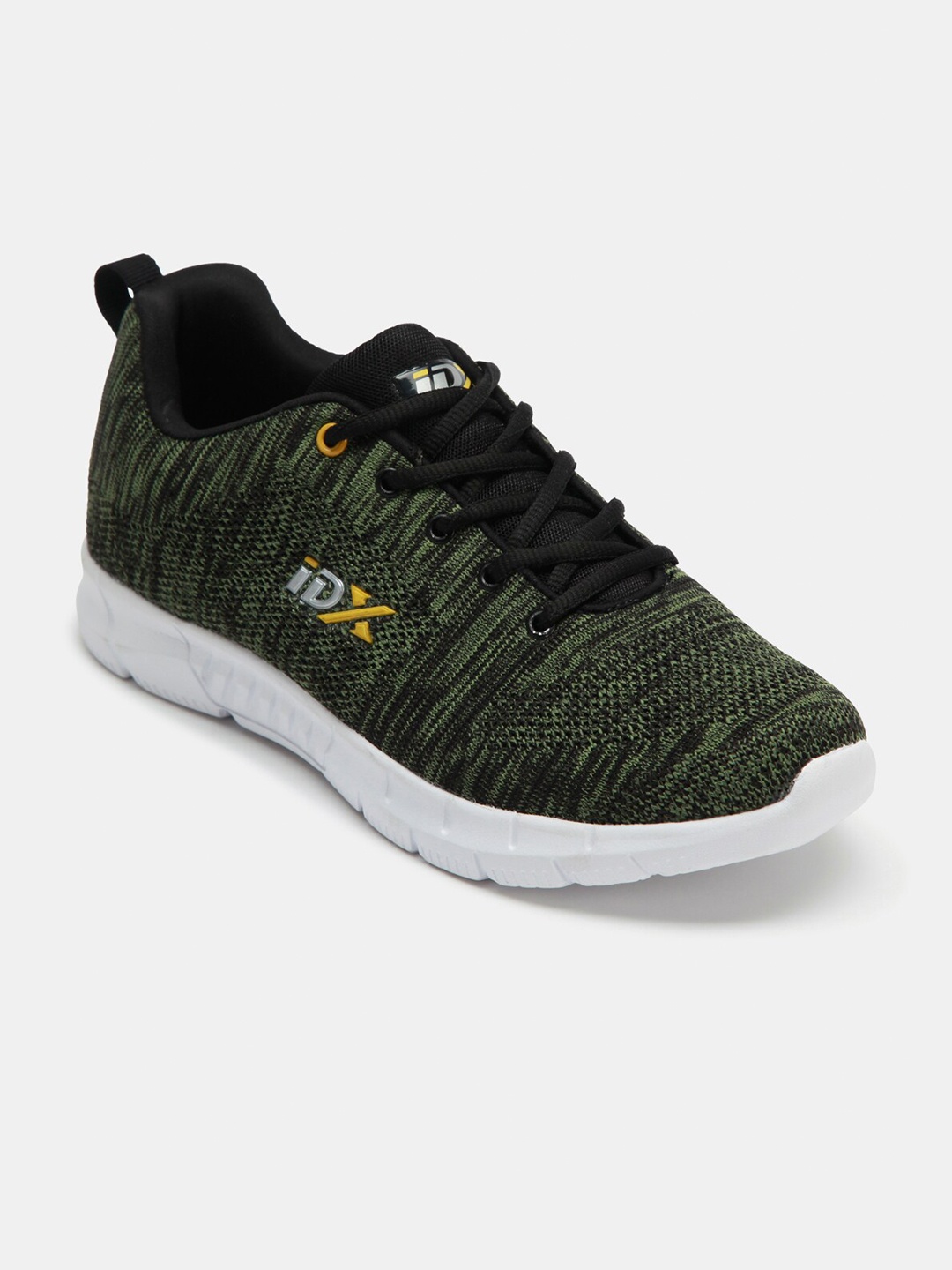 

iD Men Olive Green Lace Up Sports Shoes