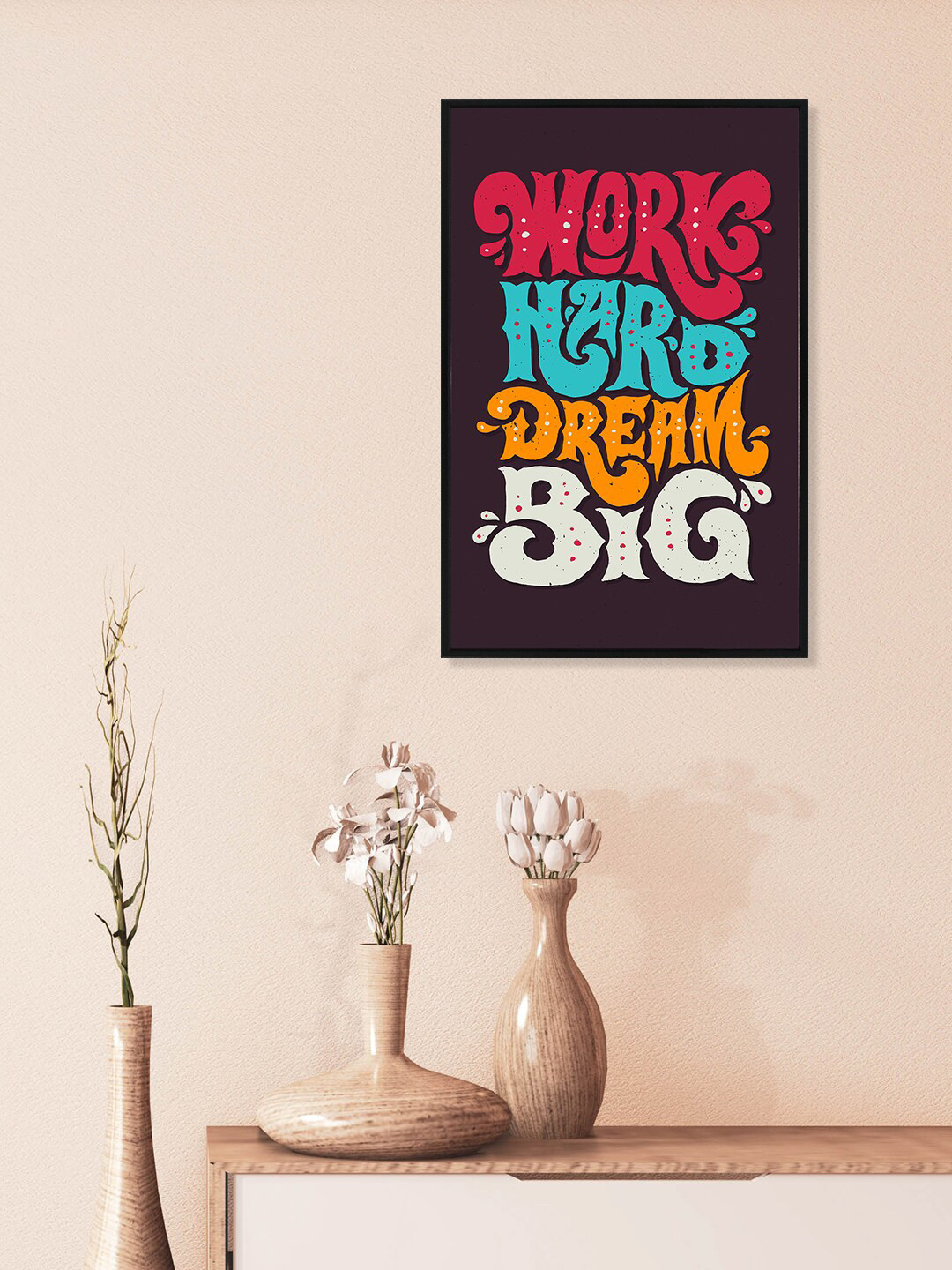

nest ART Brown & Red Paper Plane Print Quotes Framed Poster Wall Art