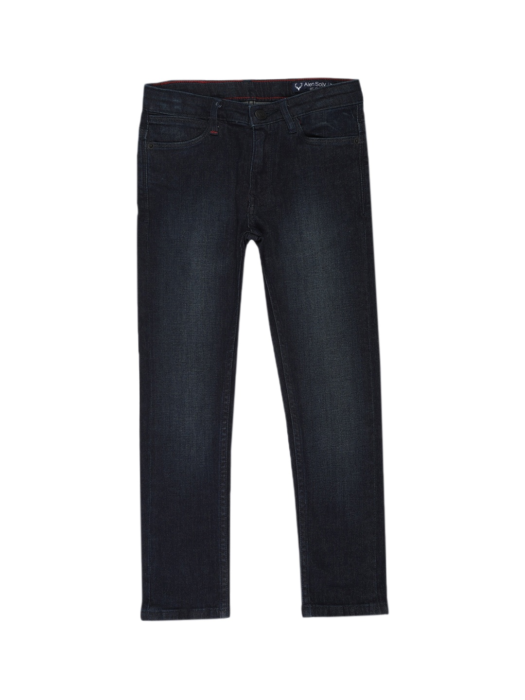 

Allen Solly Junior Boys Navy Blue Skinny Fit Light Fade Stretchable Jeans