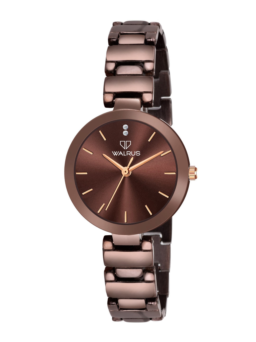 

Walrus Women Brown Brass Dial & Brown Analogue Watch WWTW-ELITE-XVIII-090909