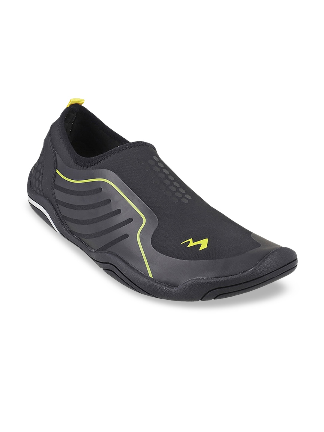 

Metro Men Black Slip-On Sneakers