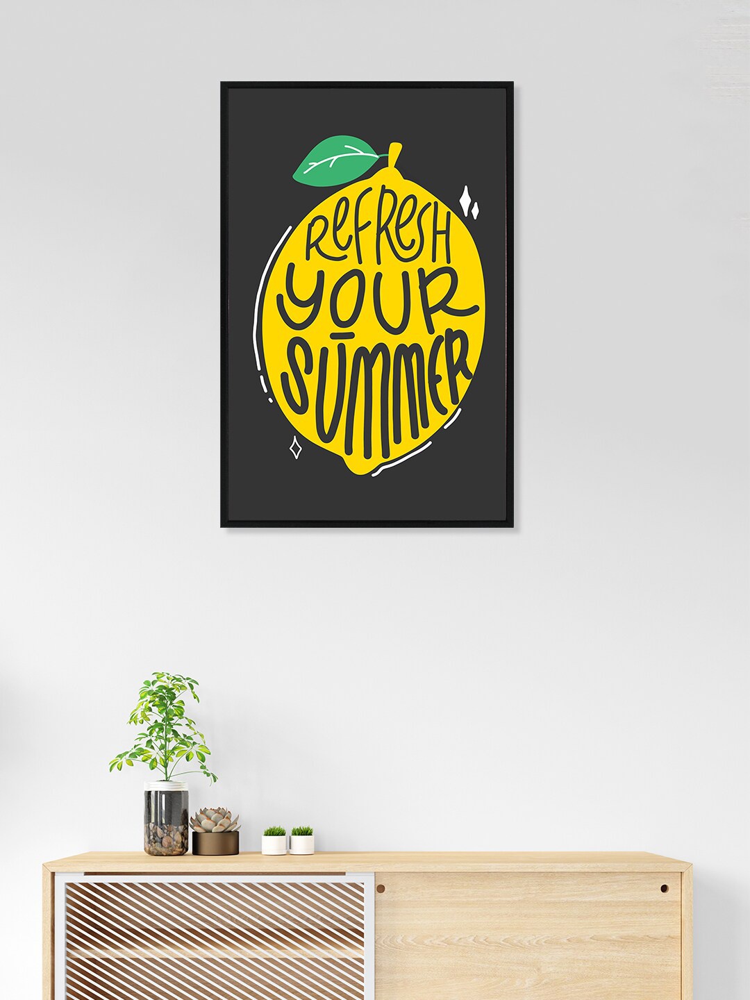

nest ART Grey & Yellow Paper Plane Print Quotes Framed Wall Art