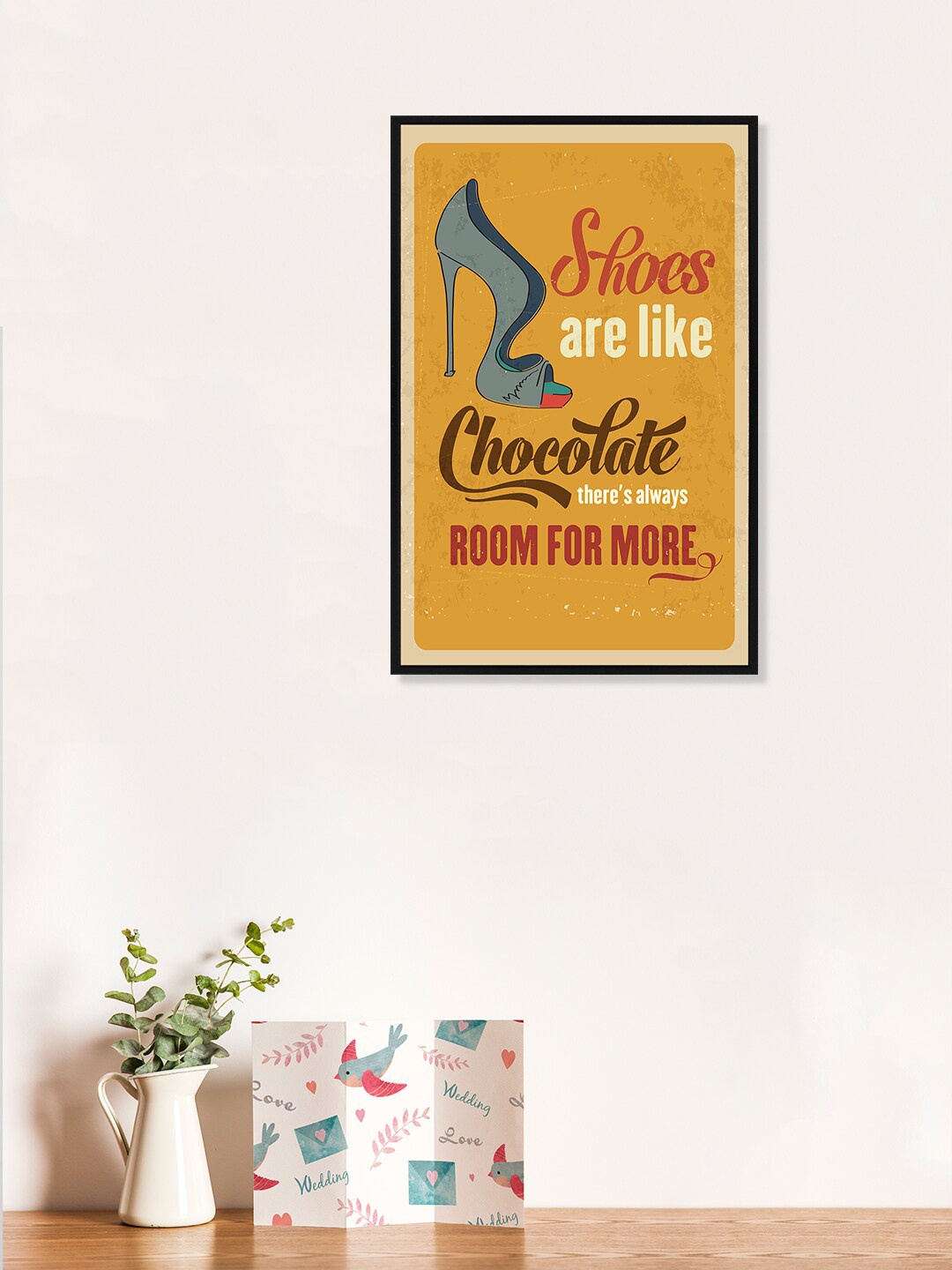 

nest ART Camel Brown Paper Plane Print Quotes Framed Wall Art