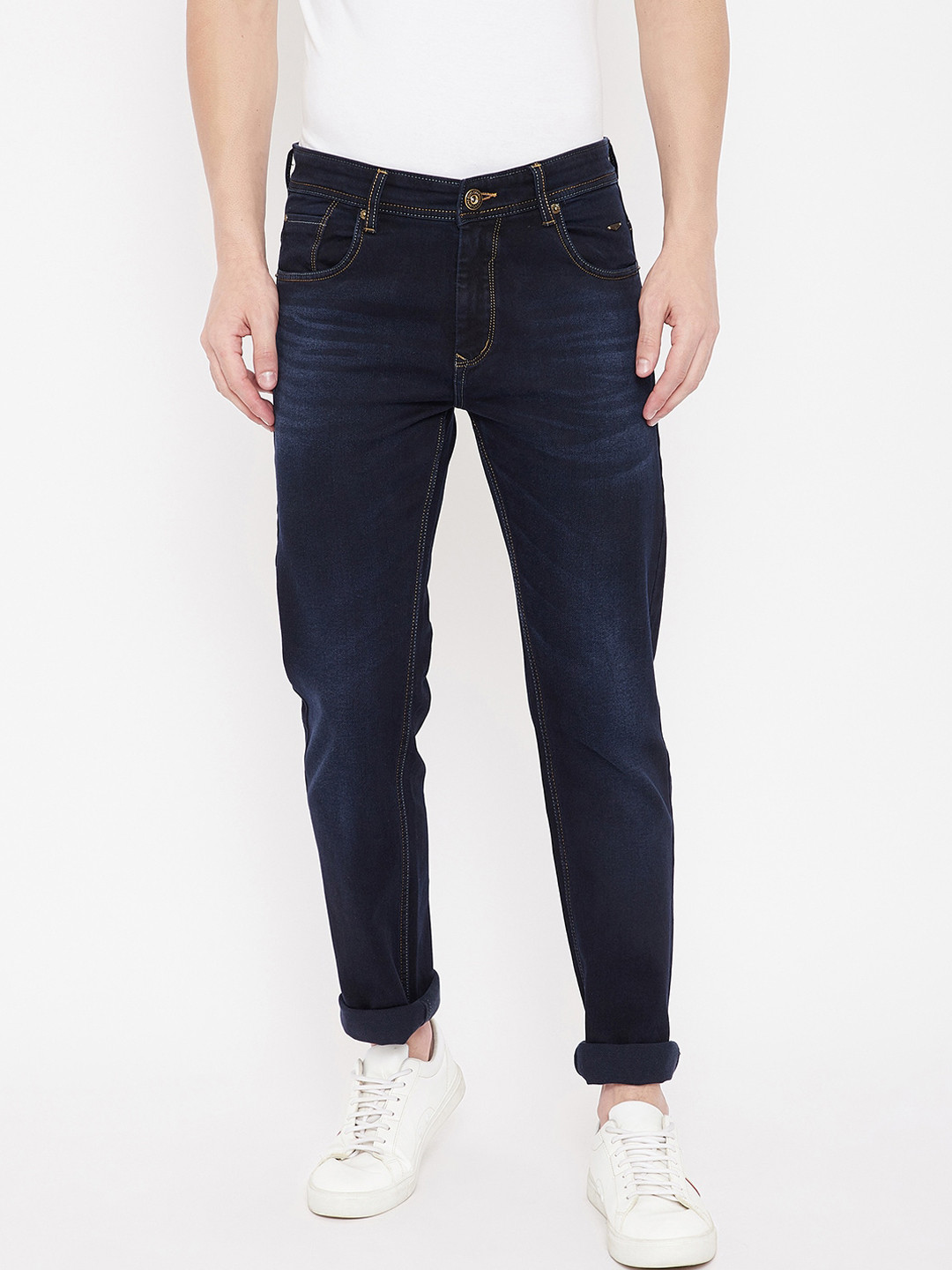 

Duke Men Blue Slim Fit Light Fade Stretchable Jeans