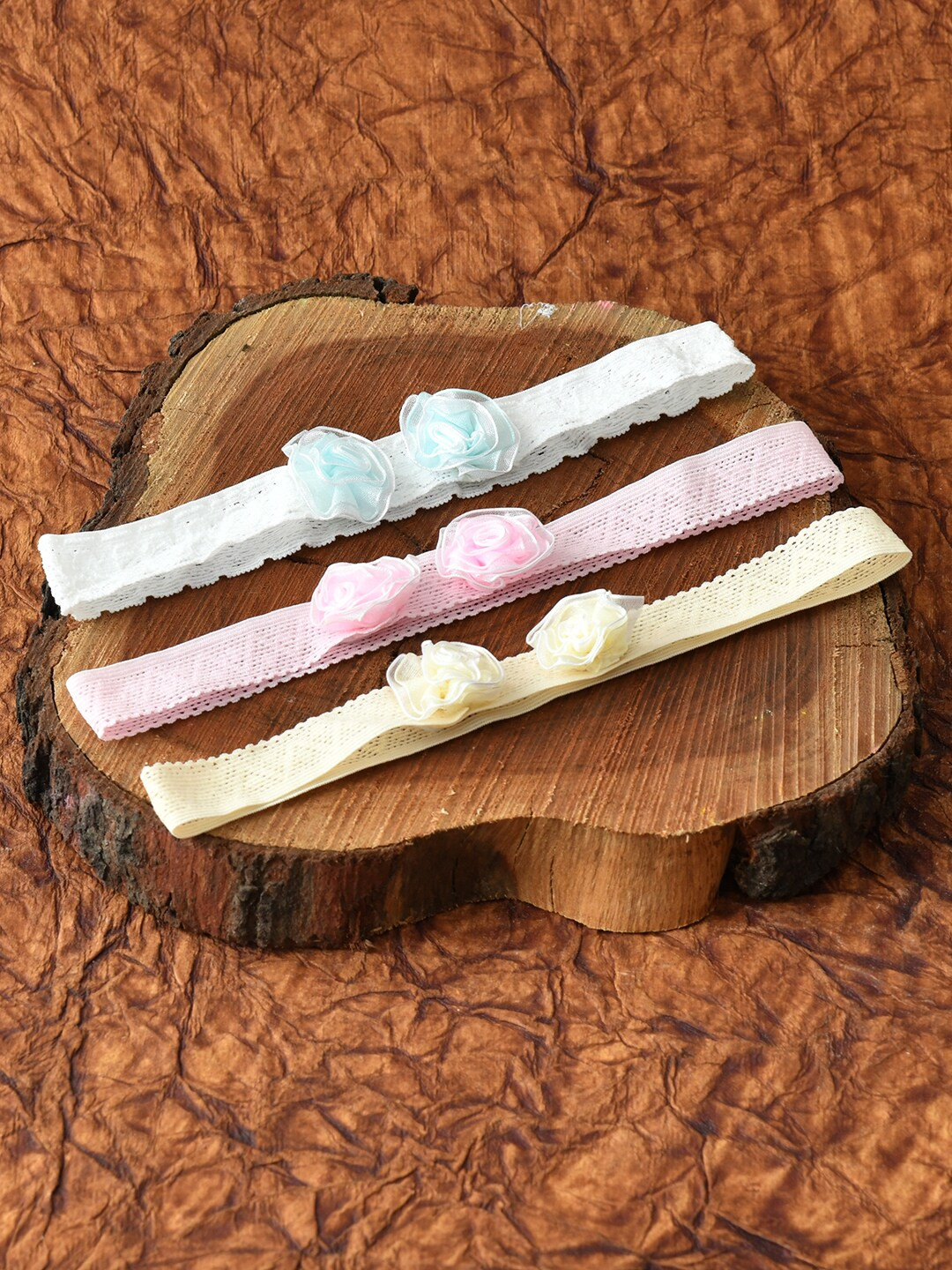 

FUNKRAFTS Girls Set of 3 Hairband, Blue