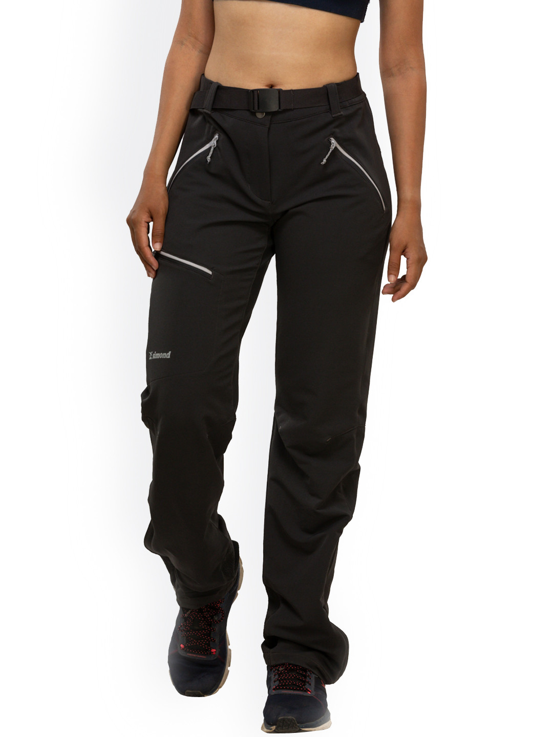 

Simond By Decathlon Women Grey Regular Trousers