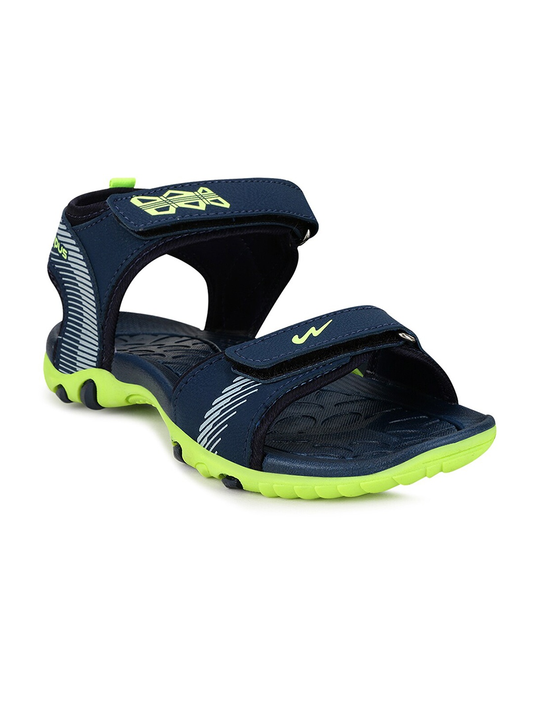 

Campus Unisex Kids Navy Blue & Green Comfort Sandals