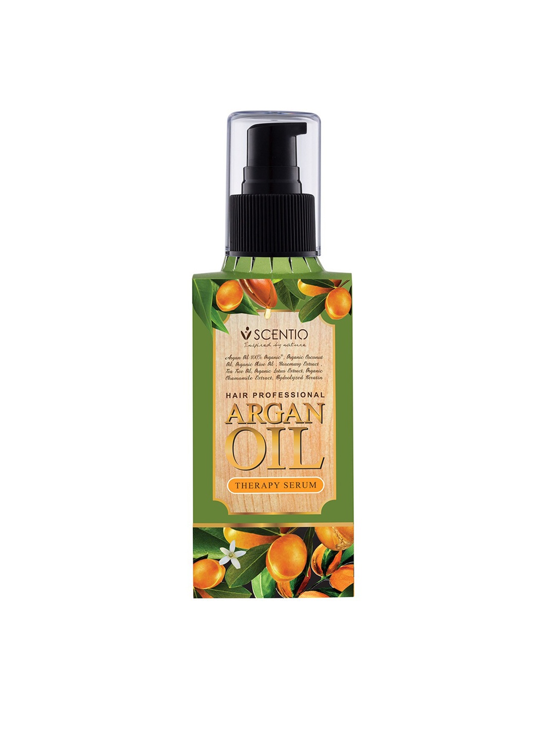 

BEAUTY BUFFET Unisex Scentio Hair Professional Argan Oil Therapy Serum 100ml, Green