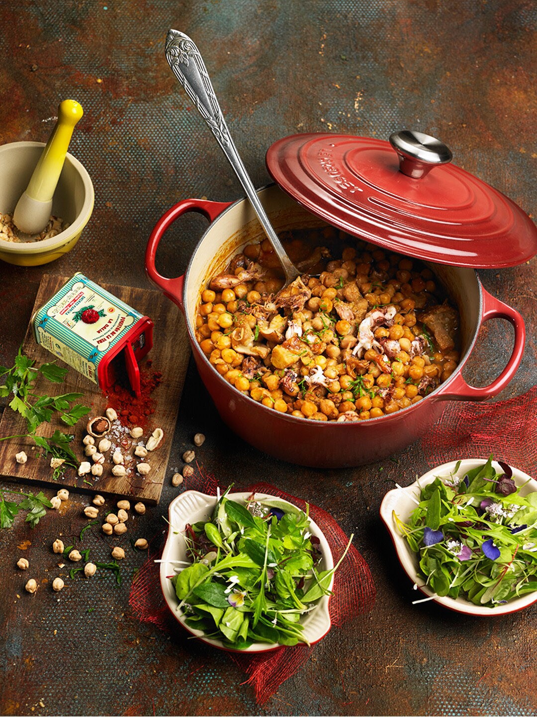 

LE CREUSET Red Solid Evo Round Casserole