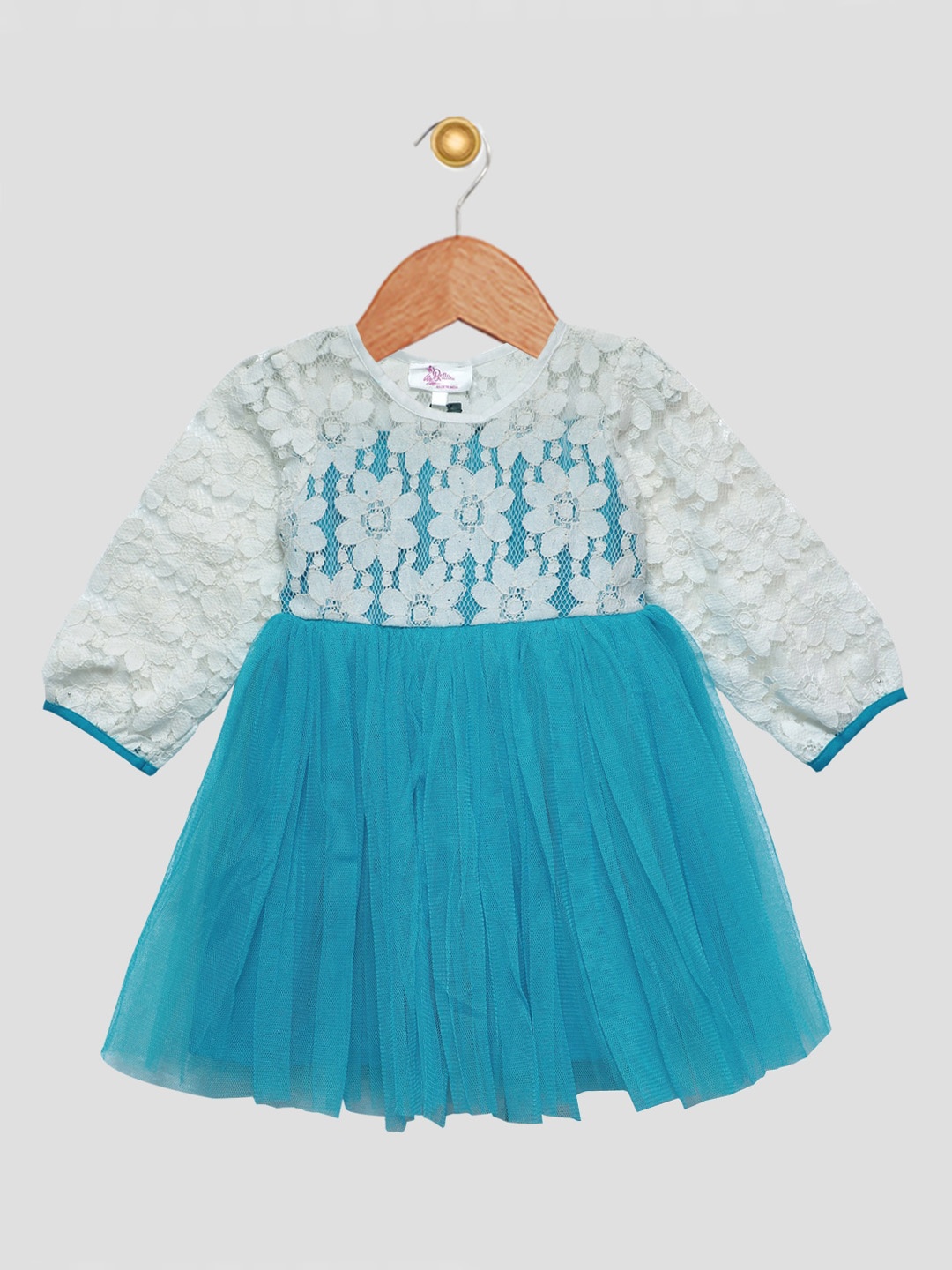 Bella Moda Blue & White Floral Dress