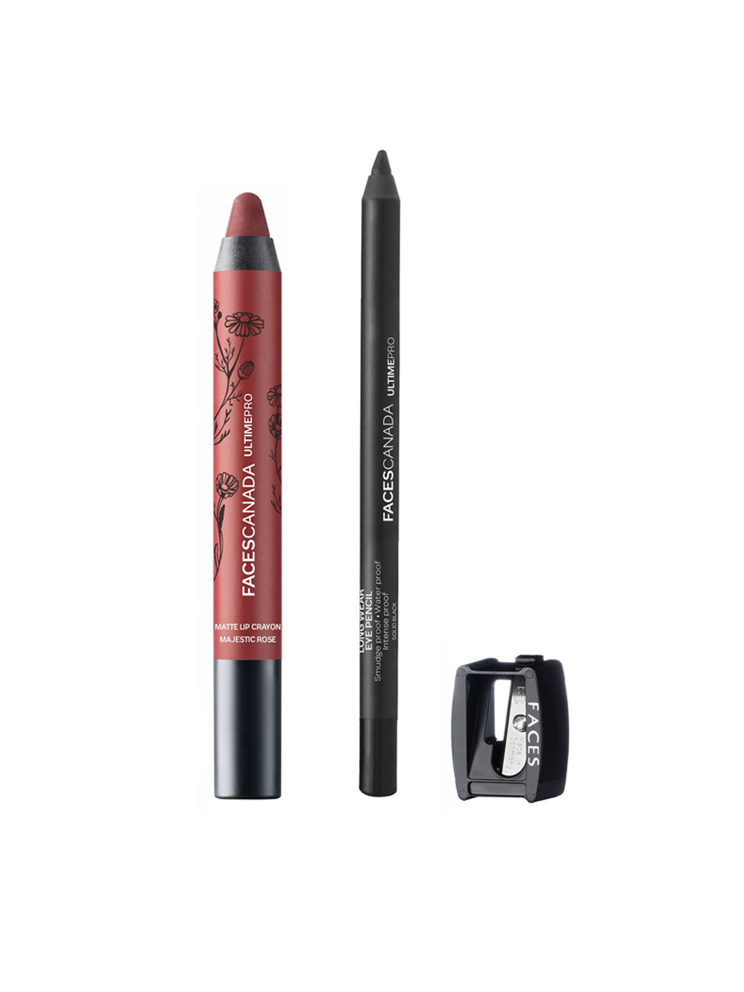 

FACES CANADA Majestic Rose & Black Lip Crayon & Eye Pencil