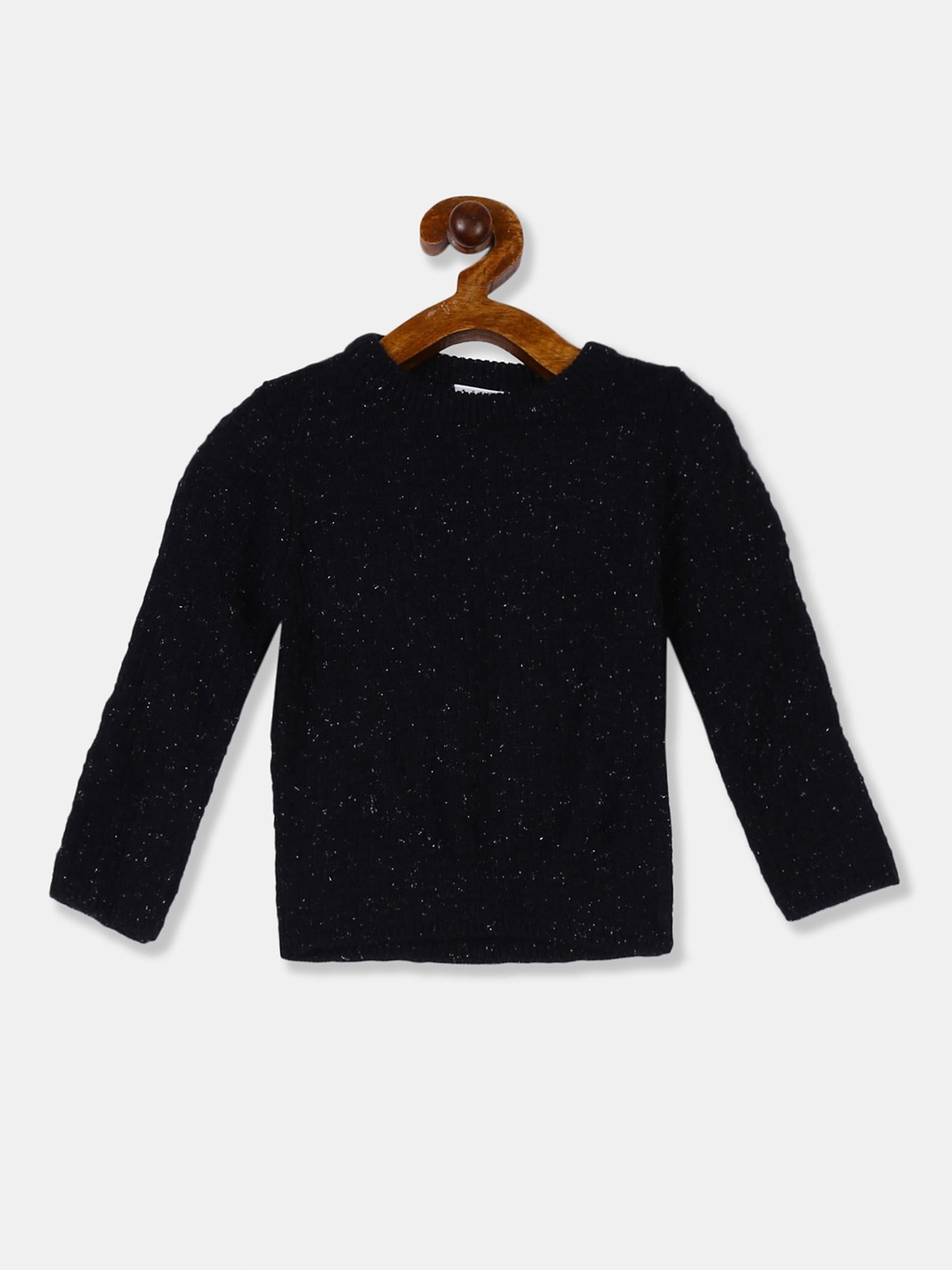 

Donuts Girls Navy Blue Speckled Pullover