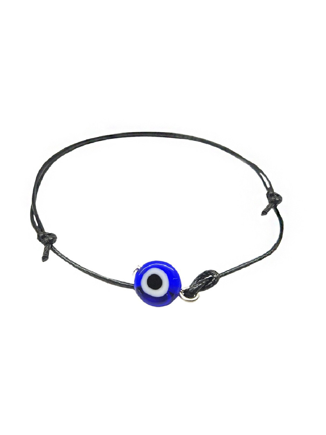 

OOMPH Women Black & Blue Handcrafted Evil Eye Charm Bracelet
