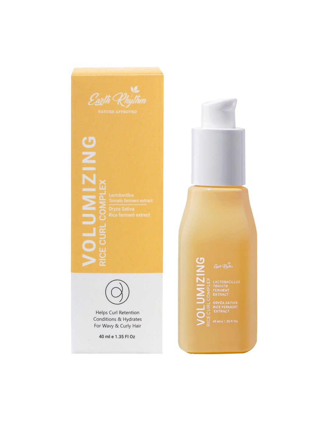 

Earth Rhythm VOLUMIZING RICE CURL COMPLEX 40 ml, White