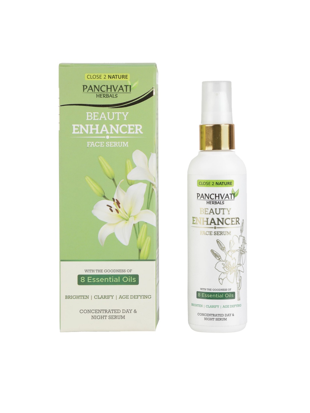 

PANCHVATI HERBALS Face Serum 100 ml, Green