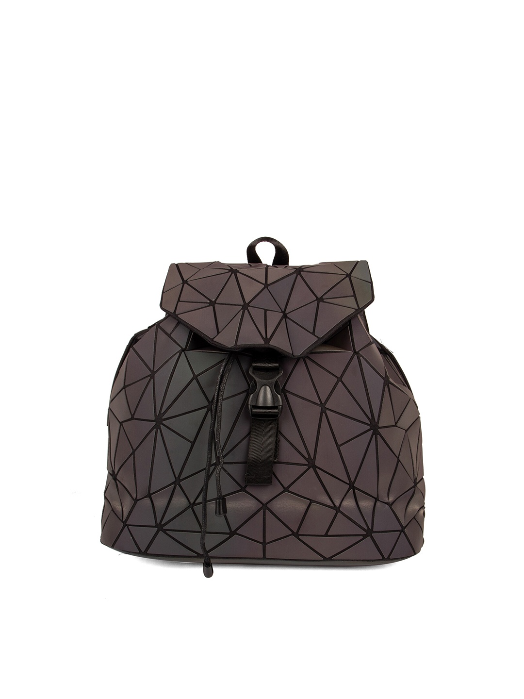

BAOMI Geometric Range Grey Color Soft One Size Handbag