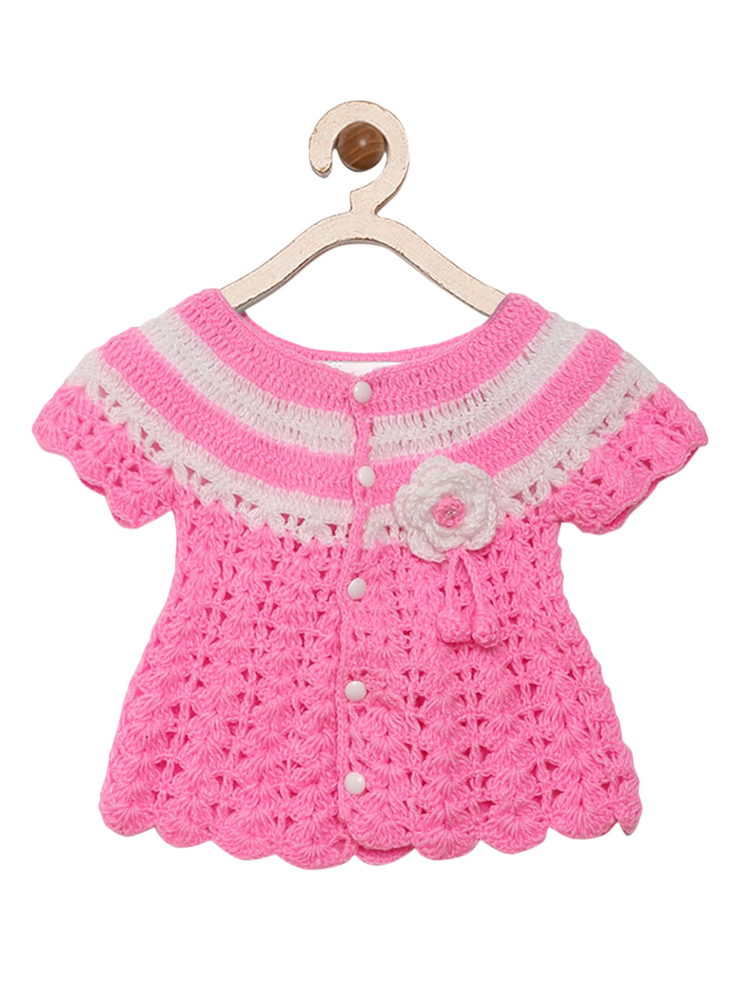 

CHUTPUT Pink Pure Wool Sweater Dress