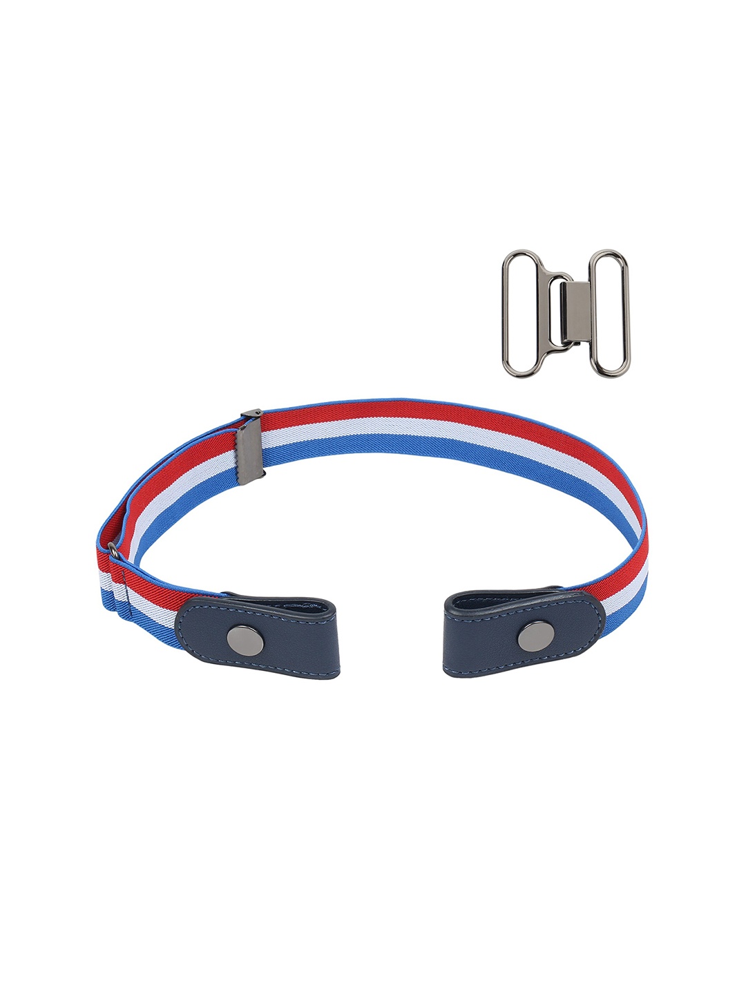 

Kastner Unisex White Striped Belt