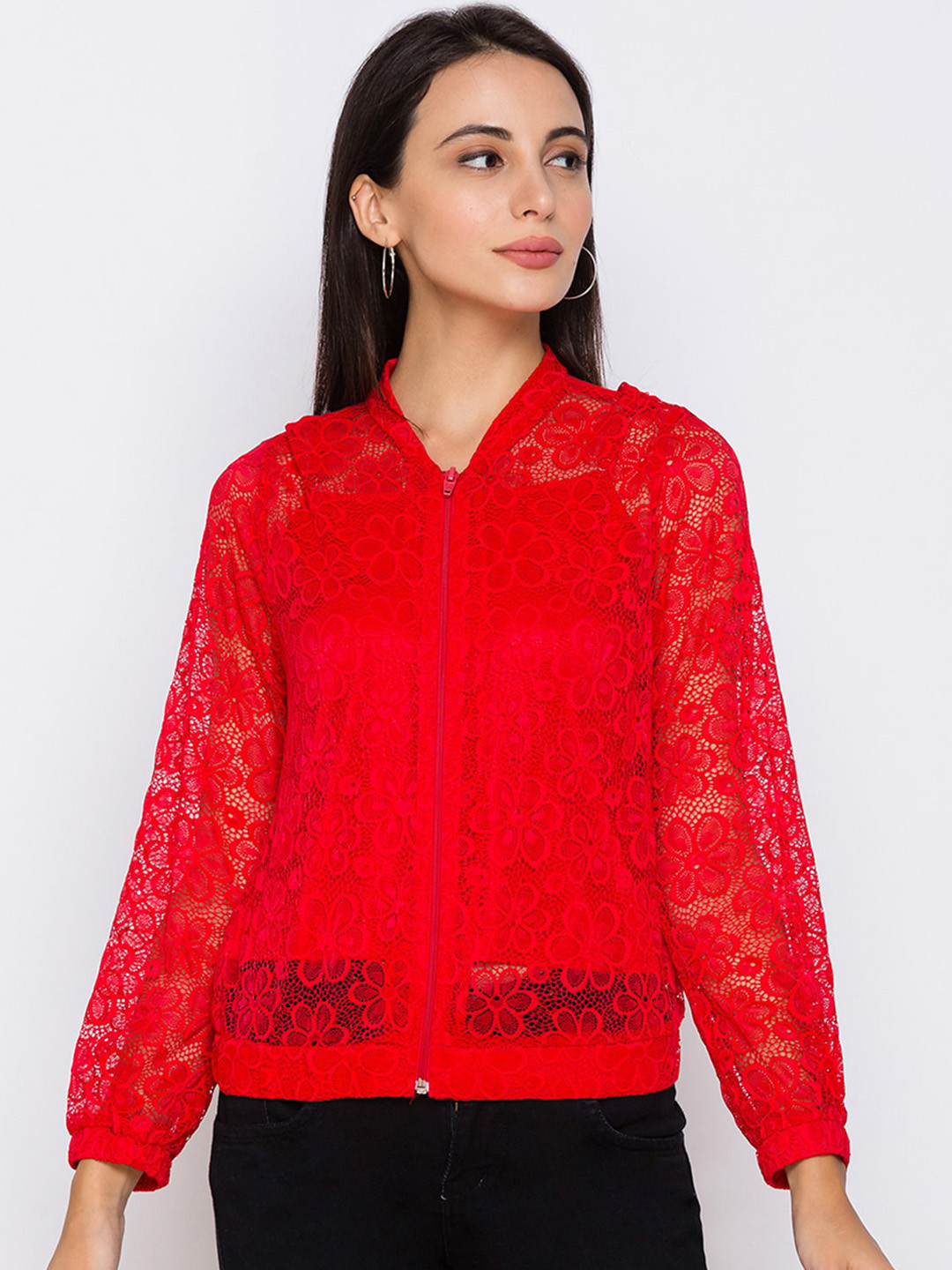 

Globus Women Red Tailored Jacket