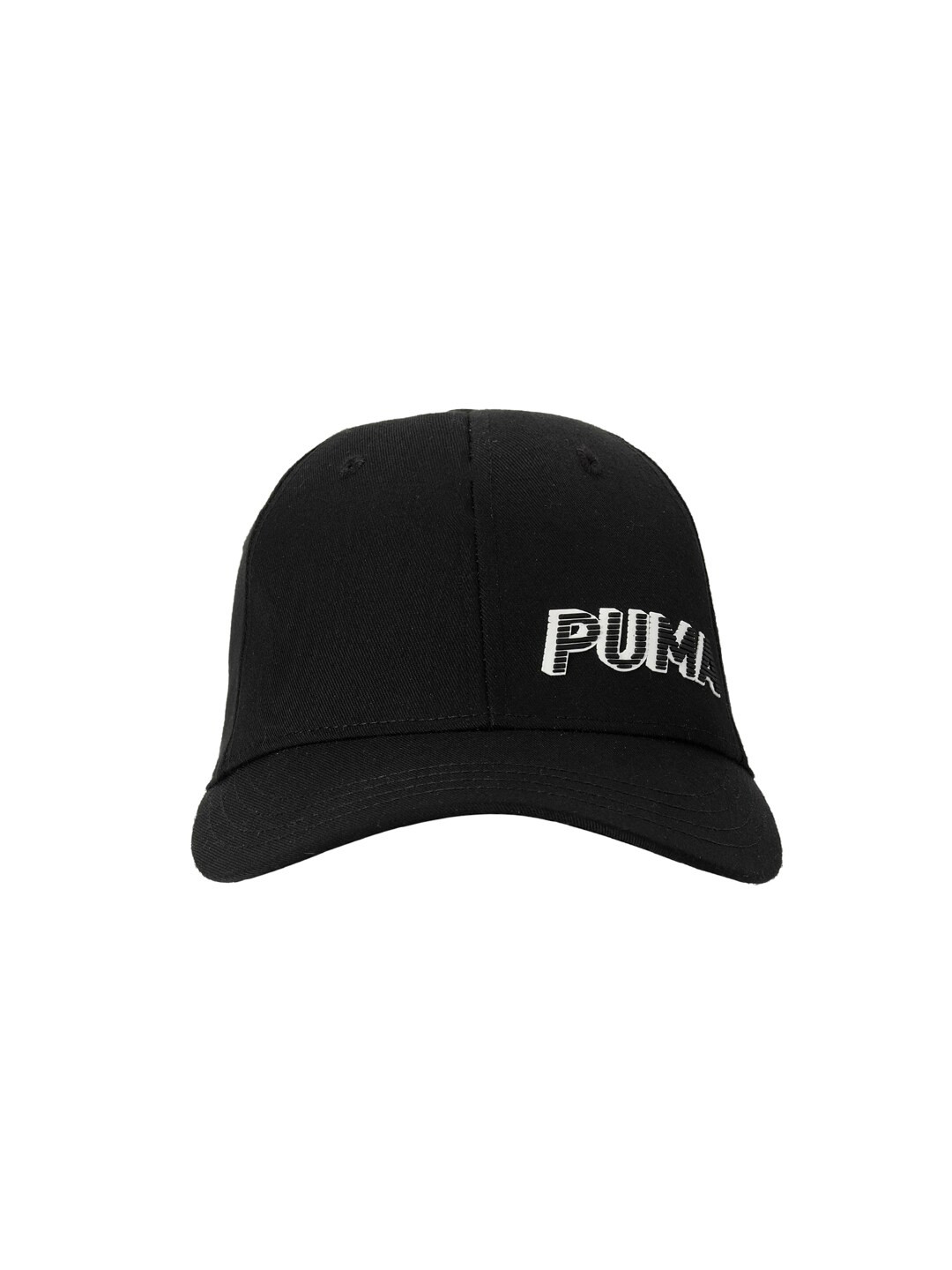 

Puma Unisex Black Printed Baseball Cap