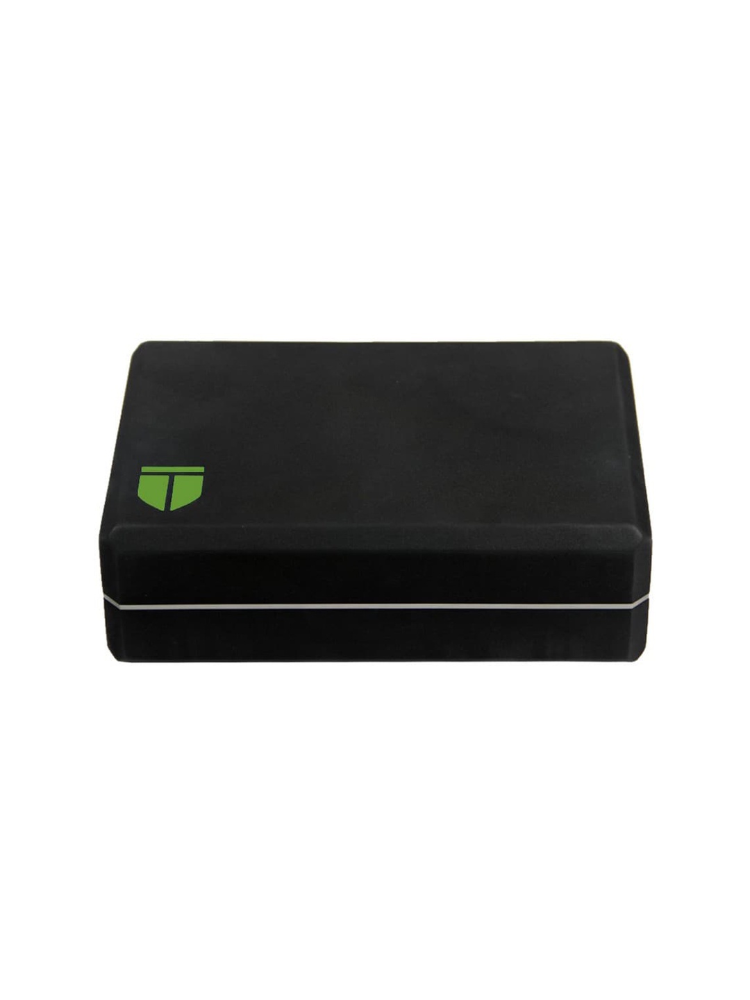 

TEGO Black & Green Solid Boost Yoga Block