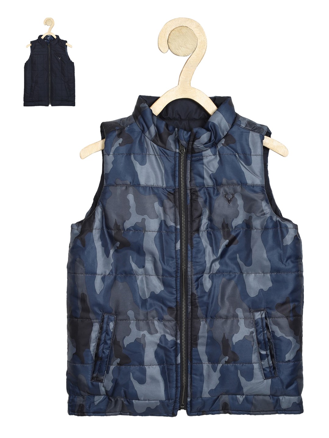

Allen Solly Junior Boys Navy Blue Padded Jacket