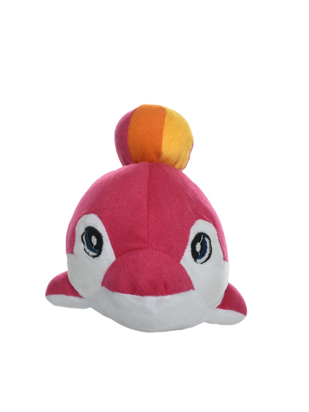 

DukieKooky Unisex Kids Red & White Dolphin Soft Toy