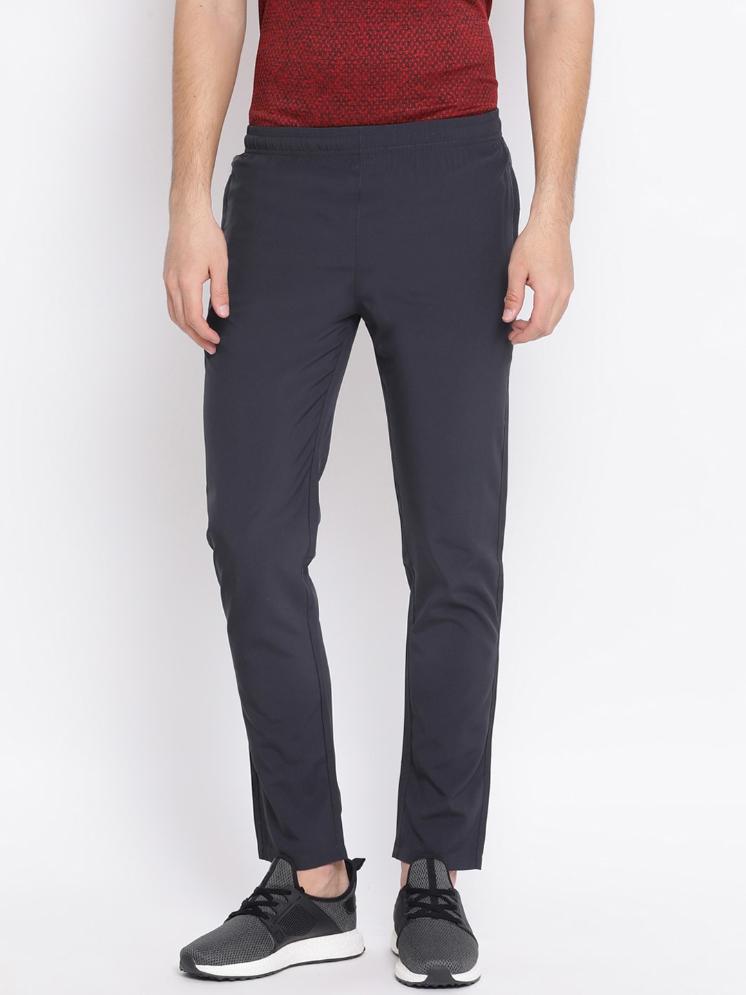 

Spolei Mens Grey Slim Fit Trackpants