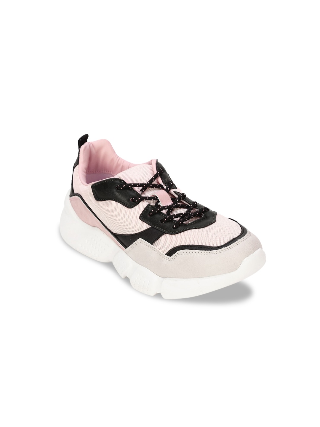 

Allen Solly Woman Women Pink Colourblocked PU Sneakers