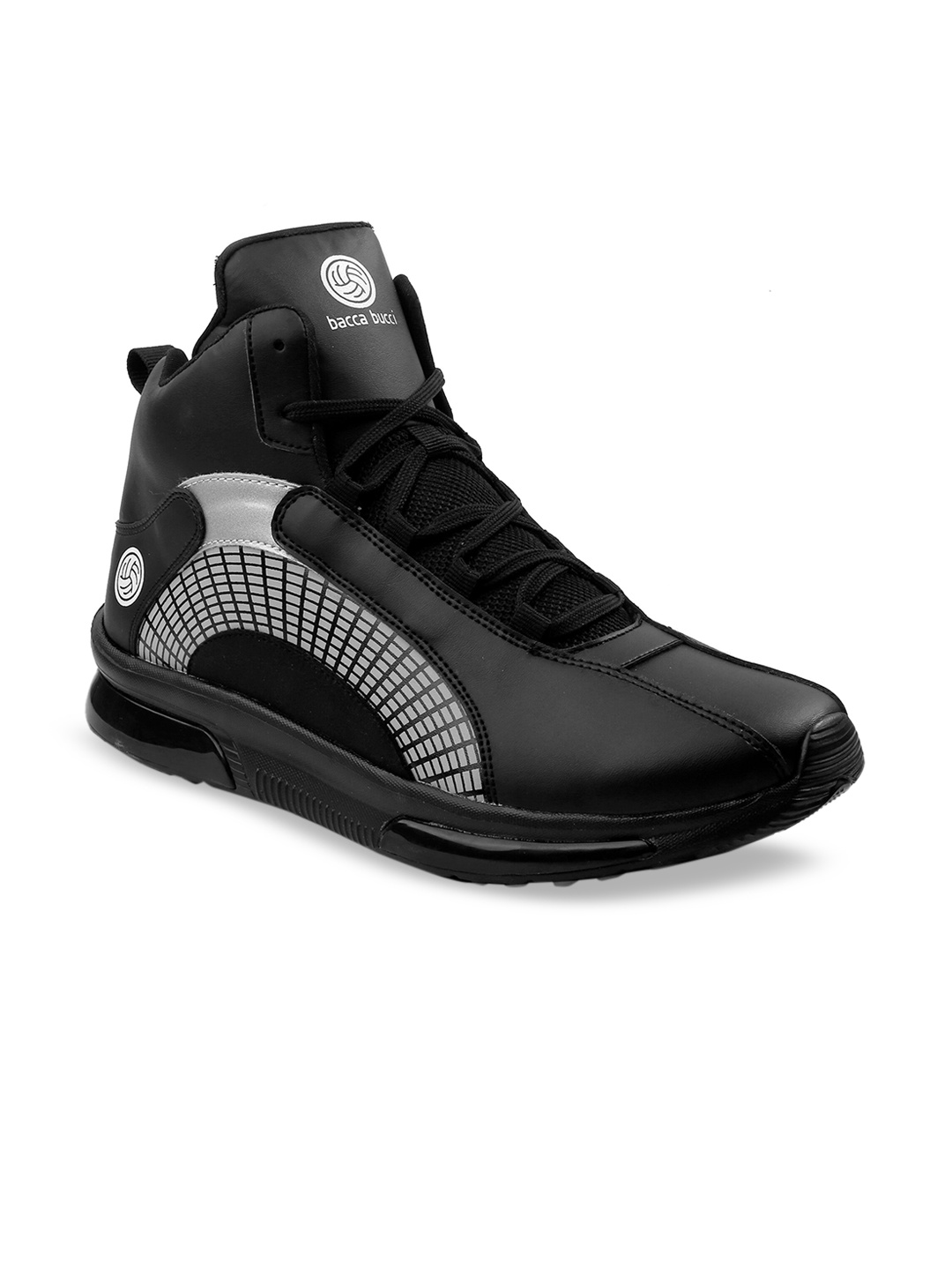 bacca bucci Men Black PU Sneakers